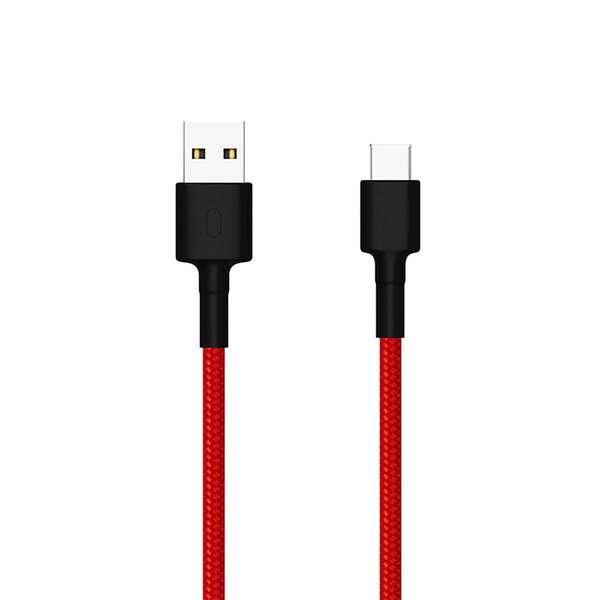 Xiaomi Mi Braided USB Type-C Cable Rosso Cavo USB 100 cm SJV4109GL