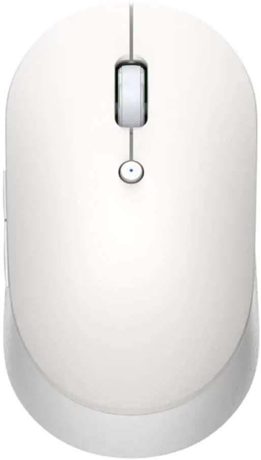 Xiaomi Mi Dual Mode Wireless Mouse | Mouse senza fili | Bluetooth, Wi-Fi, Bianco, WXSMSBMW02