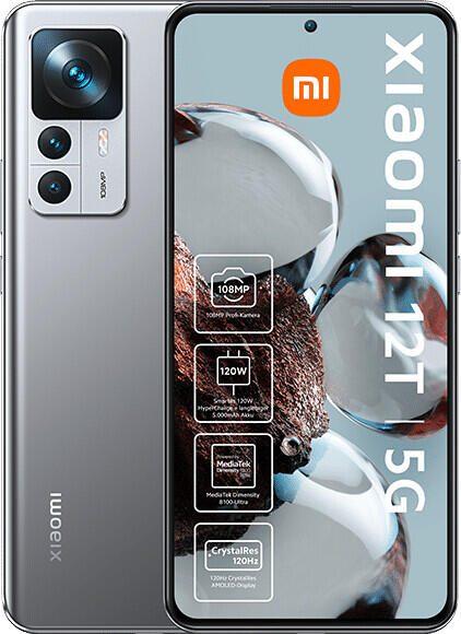 XIAOMI 12T 8+256GB SILVER