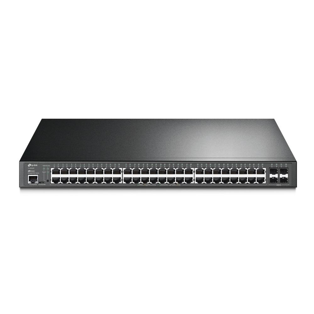 Omada Switch L2+ con 48 Porte Gigabit PoE+ 4 SFP - SG3452P