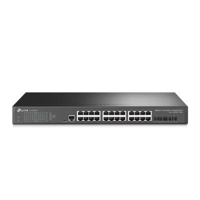 Omada Switch Managed L2+ 24 Porte Gigabit e 4 Slot SFP+ 10GE - SG3428X