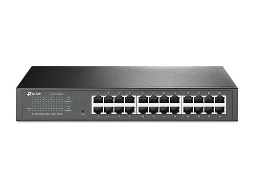 TP-Link TL-SG1024DE Gestito L2 Gigabit Ethernet (10/100/1000) 1U Nero