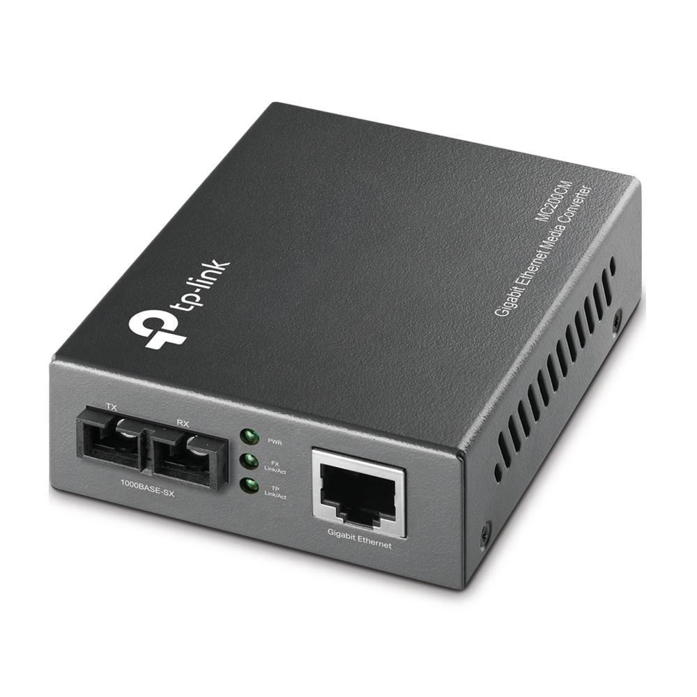 Media Converter 1000BASE-SX/1000Base-T multimodale SC