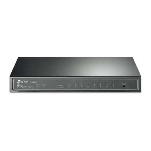 TP-Link T1500G-8T(TL-SG2008) Gestito L2 Gigabit Ethernet (10/100/1000) Supporto Power over Ethernet (PoE) Nero