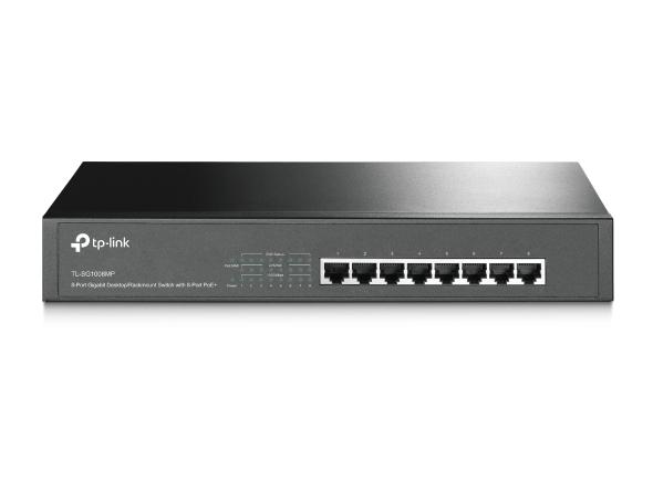 Switch desktop/rack Gigabit 8 porte PoE TL-SG1008MP