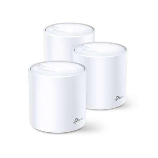 TP-Link Deco X20 3-Pack Router Wi-Fi Mesh AX1800 Dual Band OFDMA MU-MIMO 2x RJ45 1000Mb/s