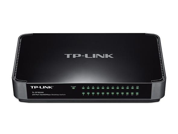 TP-Link TL-SF1024M Non gestito Fast Ethernet (10/100) Nero