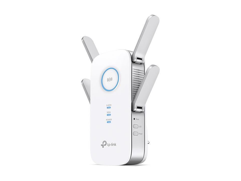 TP Link RE650 | Estensore di portata Wi-Fi | MU-MIMO, AC2600, doppia banda, 1x RJ45 1000 Mb/s