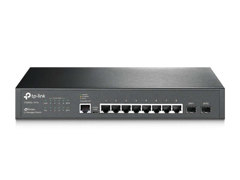 TP-Link TL-SG3210 Gestito L2 Gigabit Ethernet (10/100/1000) 1U Nero