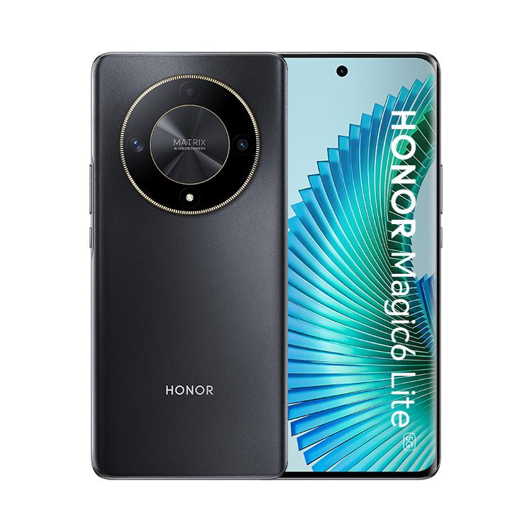 Honor Magic6 Lite 5G 17,2 cm [6.78] Doppia SIM Android 13 USB tipo-C 8 GB 256 GB 5300 mAh Nero (Honor Magic6 Lite - 5G smartpho