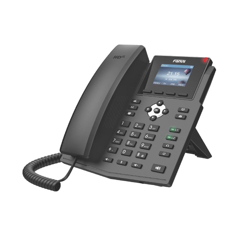 Fanvil X3SP V2 | Telefono VoIP | IPV6, audio HD, RJ45 100 Mb/s PoE, schermo LCD