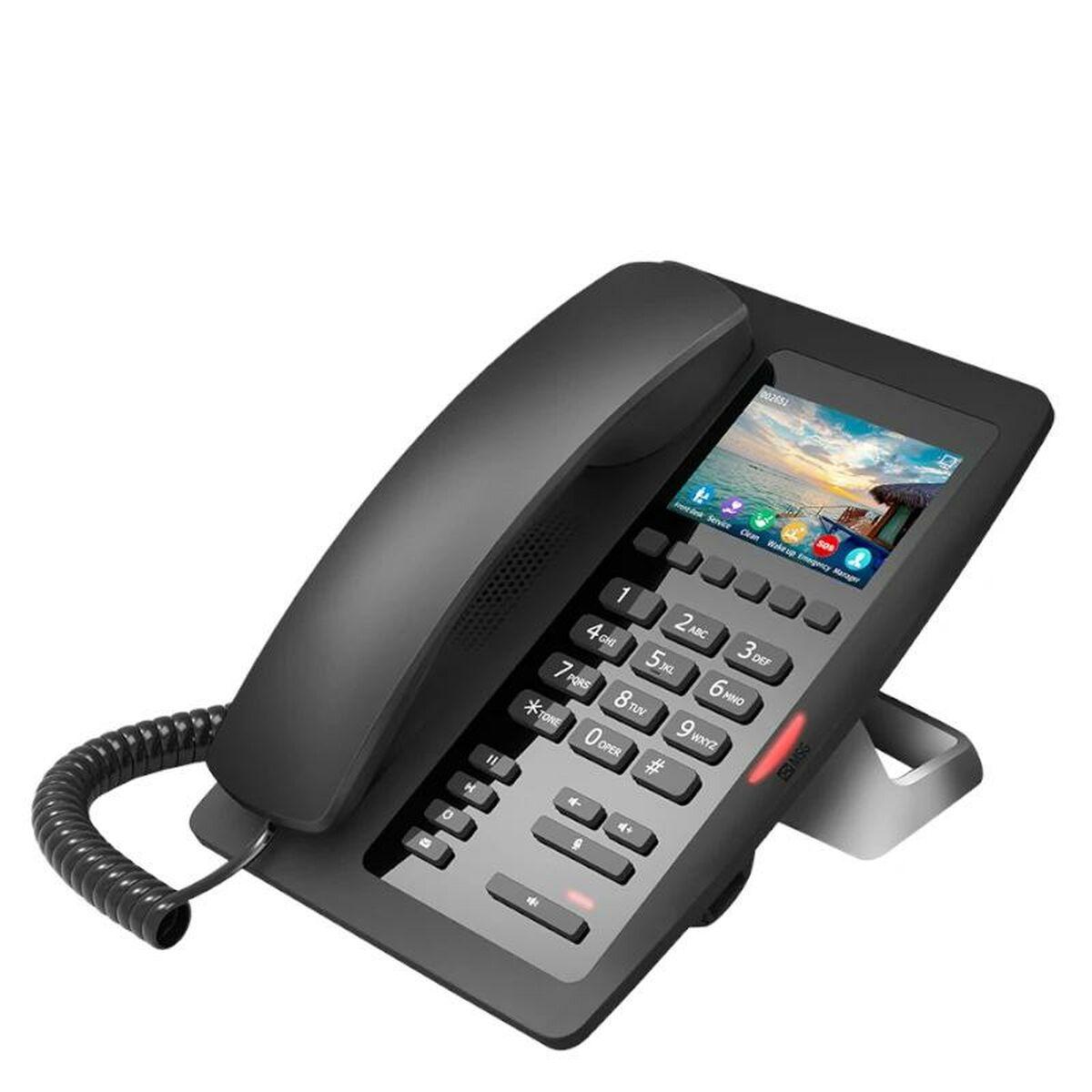 Telefono IP per hotel Fanvil H5, con PoE, WiFi 2.4G Ne