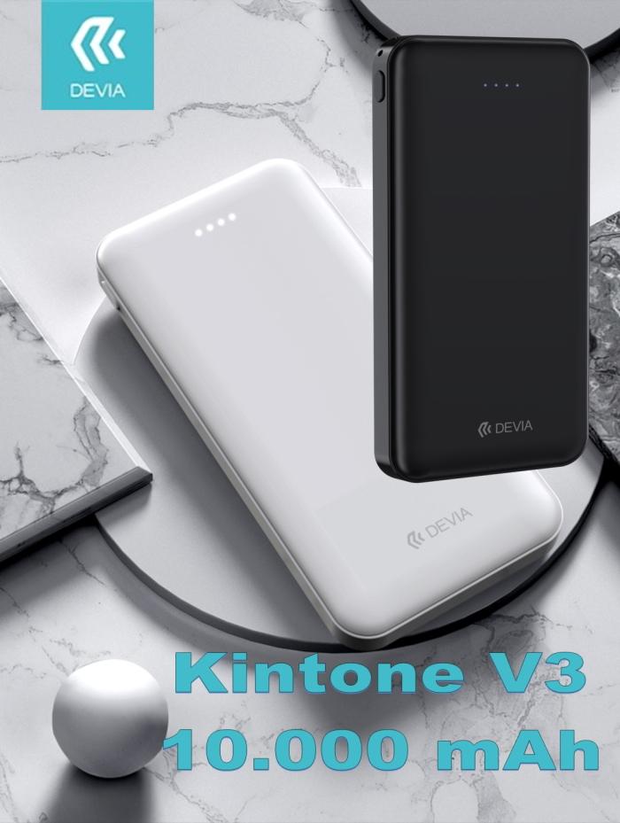 Power Bank V3 10.000mah 2 uscite 21 A.con protezione Nero