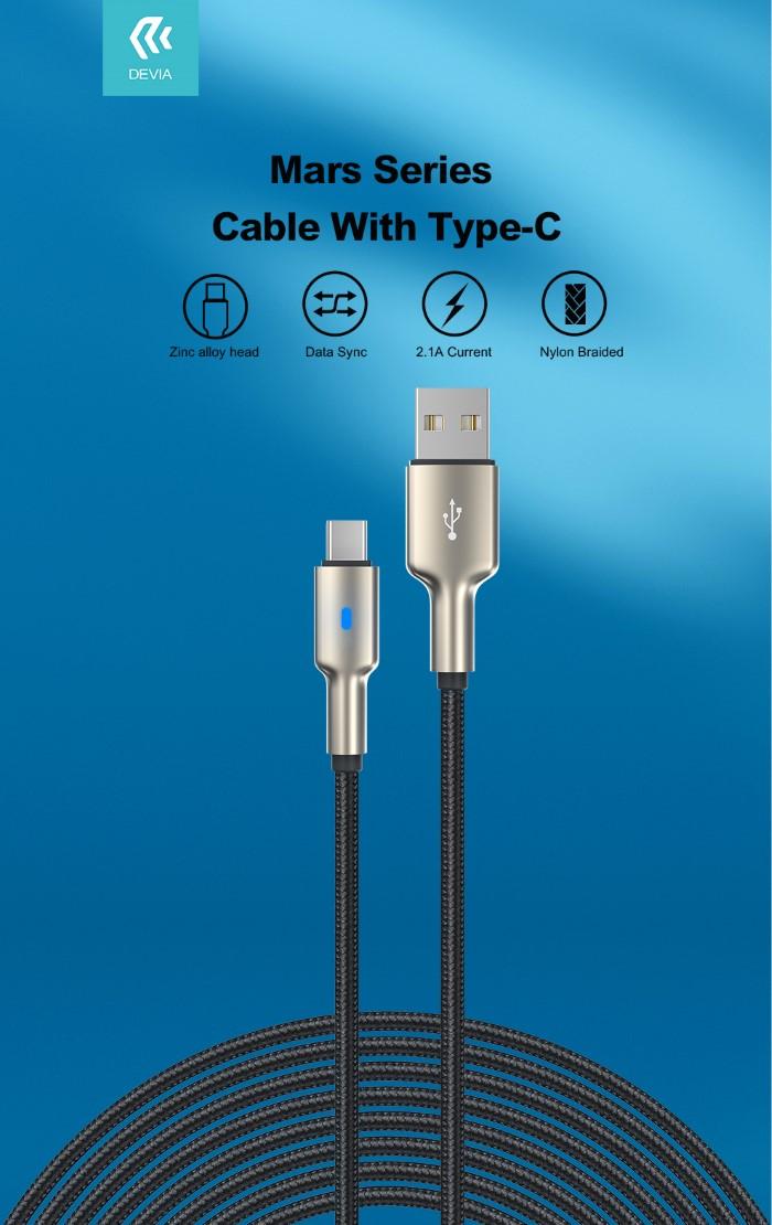 Cavo Usb-A - Tipo-C in lega...