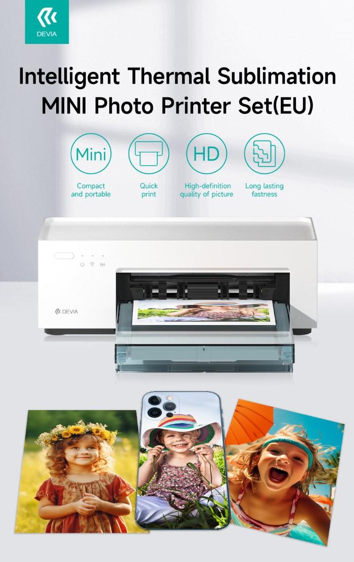 Stampante fotografica sublimazione set pellicole e Toner