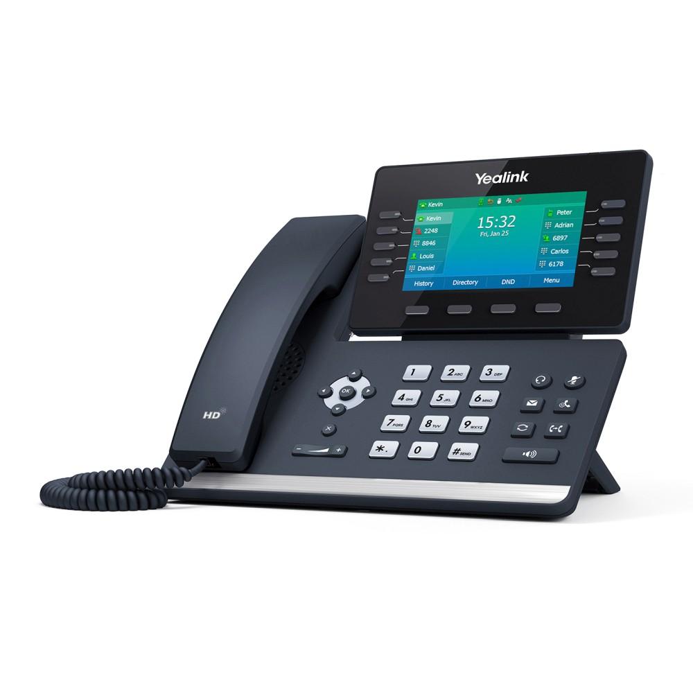 Yealink SIP-T54W telefono IP Nero 10 linee LCD Wi-Fi [SIP-T54W]