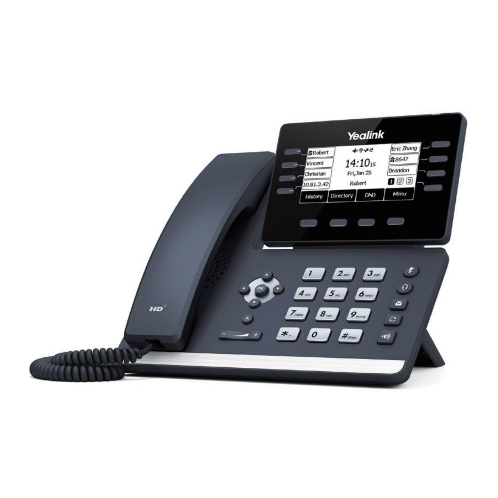 Yealink SIP-T53W telefono IP Nero 8 linee LCD Wi-Fi [SIP-T53W]