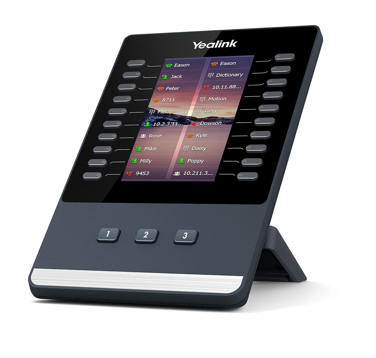 Ã¢â‚¬Â¢ Yealink SIP ZubehÃƒÂ¶r Extension EXP43 LCD Keypad mit 20 Tasten, T4X(U) Serie