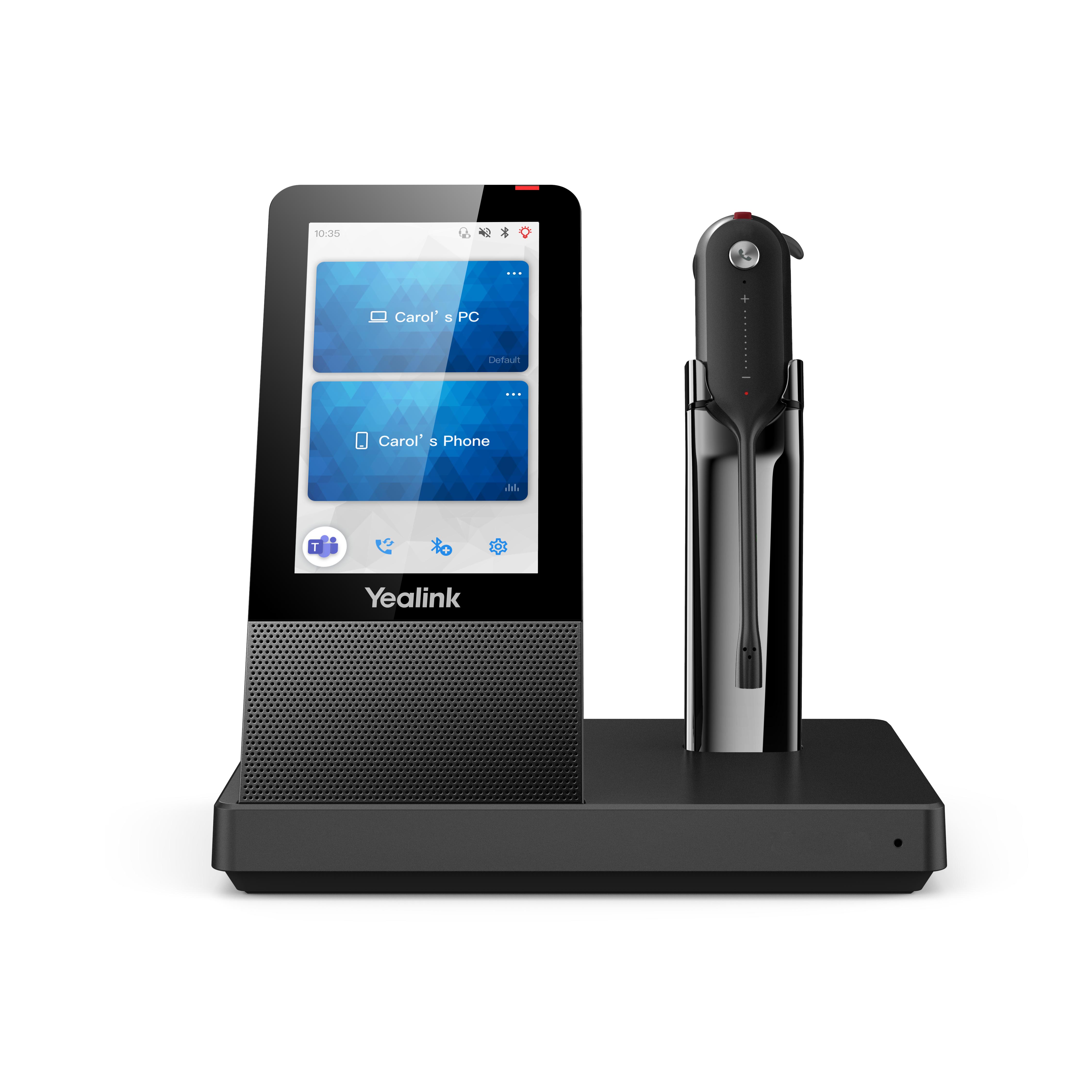Ã¢â‚¬Â¢ All-in-one UC Workstation Ã¢â‚¬Â¢ The Yealink WH67 is the Industry-leading convertible DECT wireless he