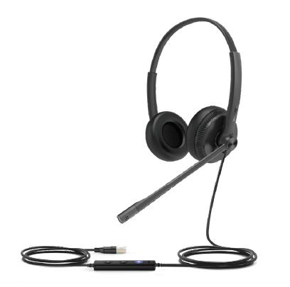 USB Wired Headset Binaural...