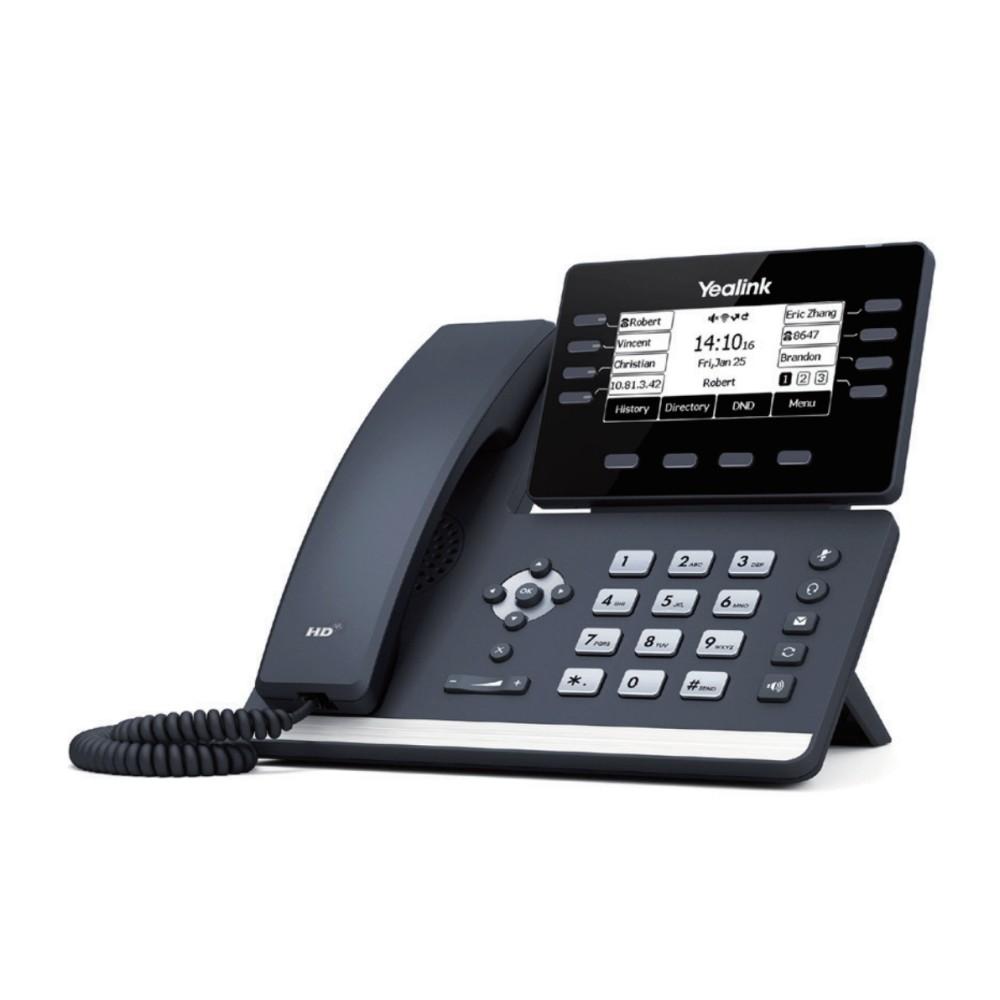 Yealink SIP-T53C | Telefono VoIP | 2x RJ45 1000 Mb/s, schermo, PoE, USB