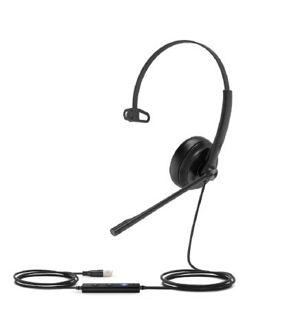 "Microsoft Certified Teams USB Wired Headset Binaural Ear (dual ear) USB-A 2.0 Noise-Canceling Microphone Formy Ear Cushions