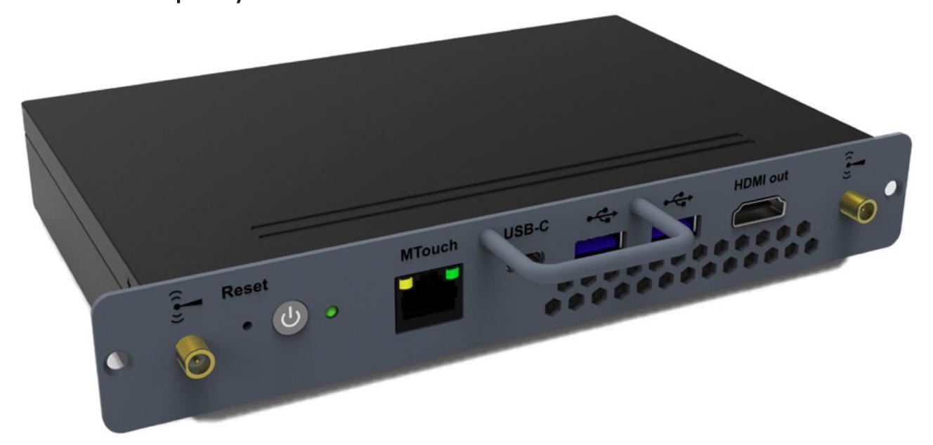 Yealink MCORE OPS - Segnale digitale modulare - 8 GB RAM - Intel Core I5 ​​- SSD - 128 GB - Windows 10 IoT Enterprise (1303
