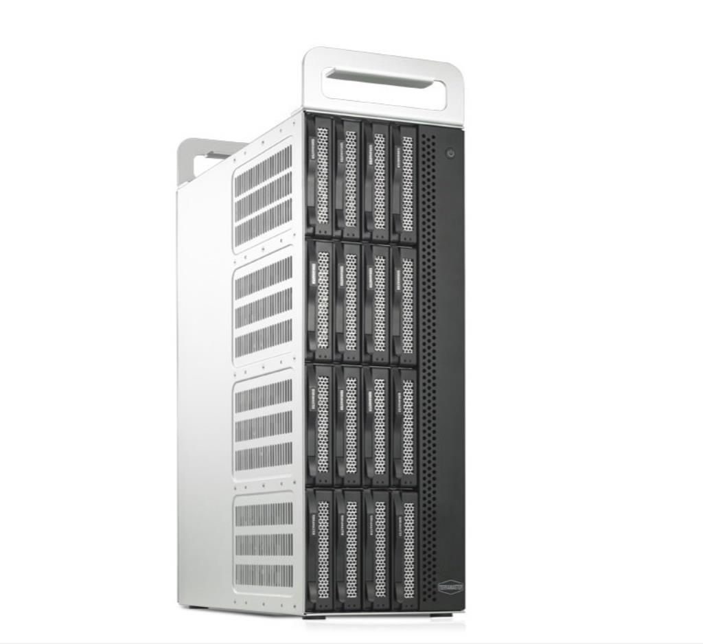 Box RAID TERRAMASTER D16-THUNDERBOLT3, Rack 16 HDD/SSD 2.5" / 3.5" - Sata 6 Gbps - 3 porte Thunderbolt 3 - 1 porta DisplayPort