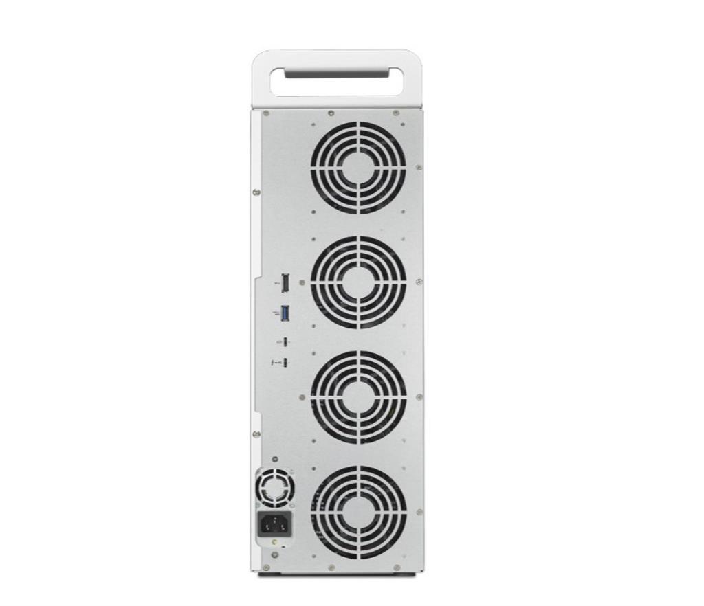 Box RAID TERRAMASTER D16-THUNDERBOLT3, Rack 16 HDD/SSD 2.5" / 3.5" - Sata 6 Gbps - 3 porte Thunderbolt 3 - 1 porta DisplayPort