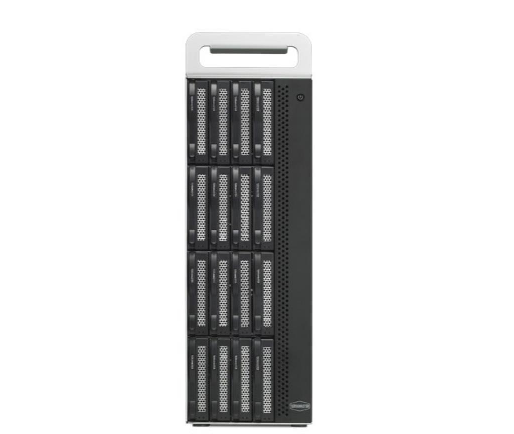 Box RAID TERRAMASTER D16-THUNDERBOLT3, Rack 16 HDD/SSD 2.5" / 3.5" - Sata 6 Gbps - 3 porte Thunderbolt 3 - 1 porta DisplayPort