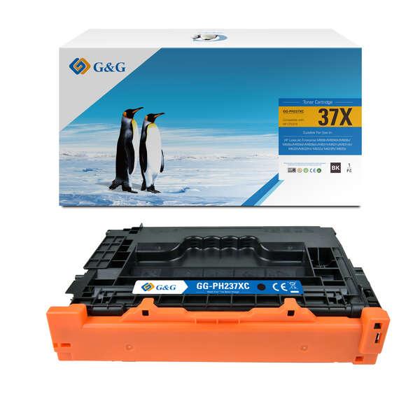 Cartuccia toner nero generico G&G HP CF237X - Sostituisce 37X