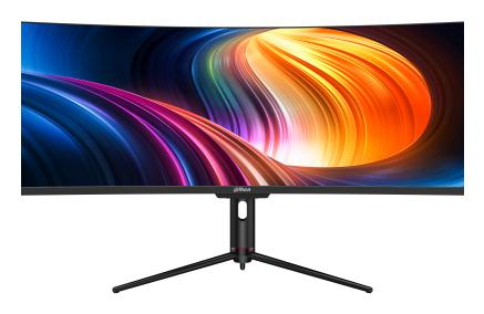 Dahua Technology LM49-EW410CA Monitor PC 124,5 cm (49") 5120 x 1440 Pixel Dual QHD LCD Nero
