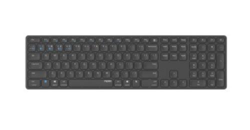 Hama E9800M tastiera Bluetooth QWERTZ Tedesco Grigio