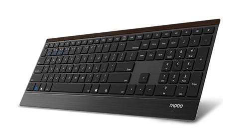 Rapoo E9500M tastiera RF senza fili Bluetooth Nero