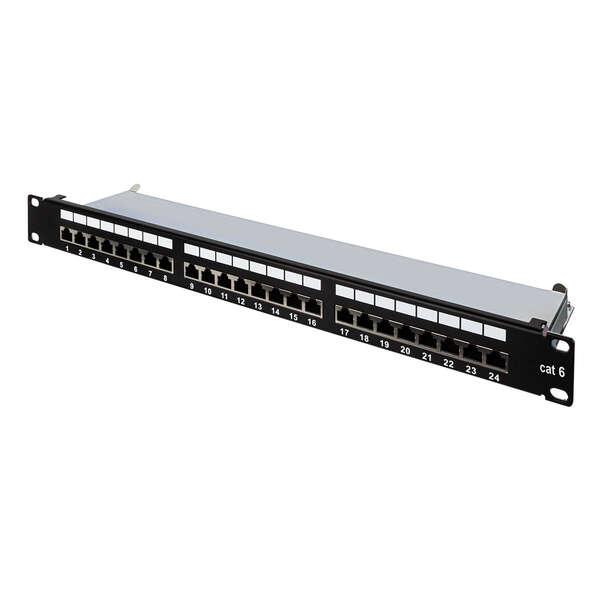 Pannello patch dati Aiten 24 punti FTP CAT6 IDC