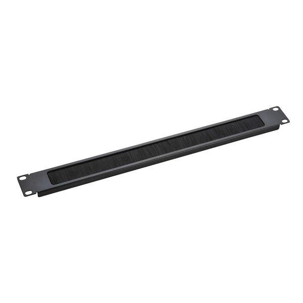 Pannello dati Aiten con spazzola 1U per armadio da 19".