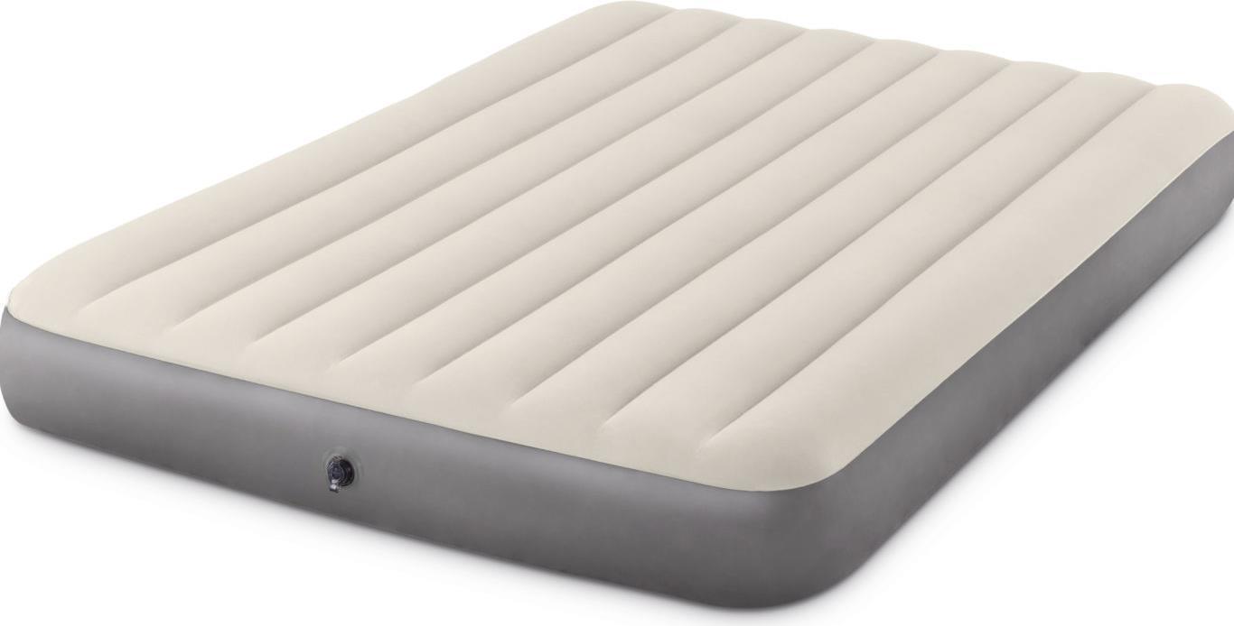 Intex 64103 Queen Dura-Beam Series Single High, Tortora/Grigio, Taglia unica