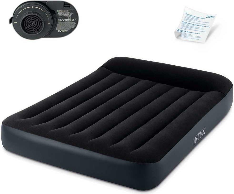 Materasso ad aria CLASSICO INTEX 64148ND POGGIACUSCINO TIRANTE CON FIBRA-TECH RP