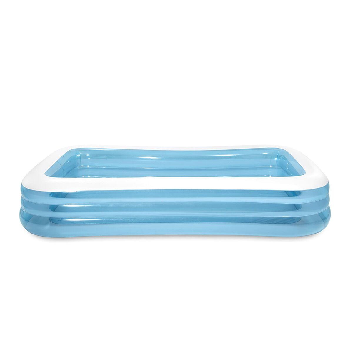 Piscina rettangolare satinata Intex 58484NP - Colore blu