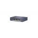 HIKVISION SWITCH 4 PORT GIGABIT UNMANAGED POE SWITCH 1 GIGABIT RJ45 UPLINK PORT, 802.3AF/AT/BT, POR