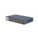 HIKVISION SWITCH 16 PORT GIGABIT UNMANAGED SWITCH 16 GIGABIT RJ45 PORTS 19-INCH RACK-MOUNTABLE STE