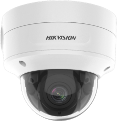 Hikvision DS-2CD2746G2-IZS(2.8-12mm)(C) Telecamera di rete a cupola varifocale motorizzata AcuSense da 4 MP