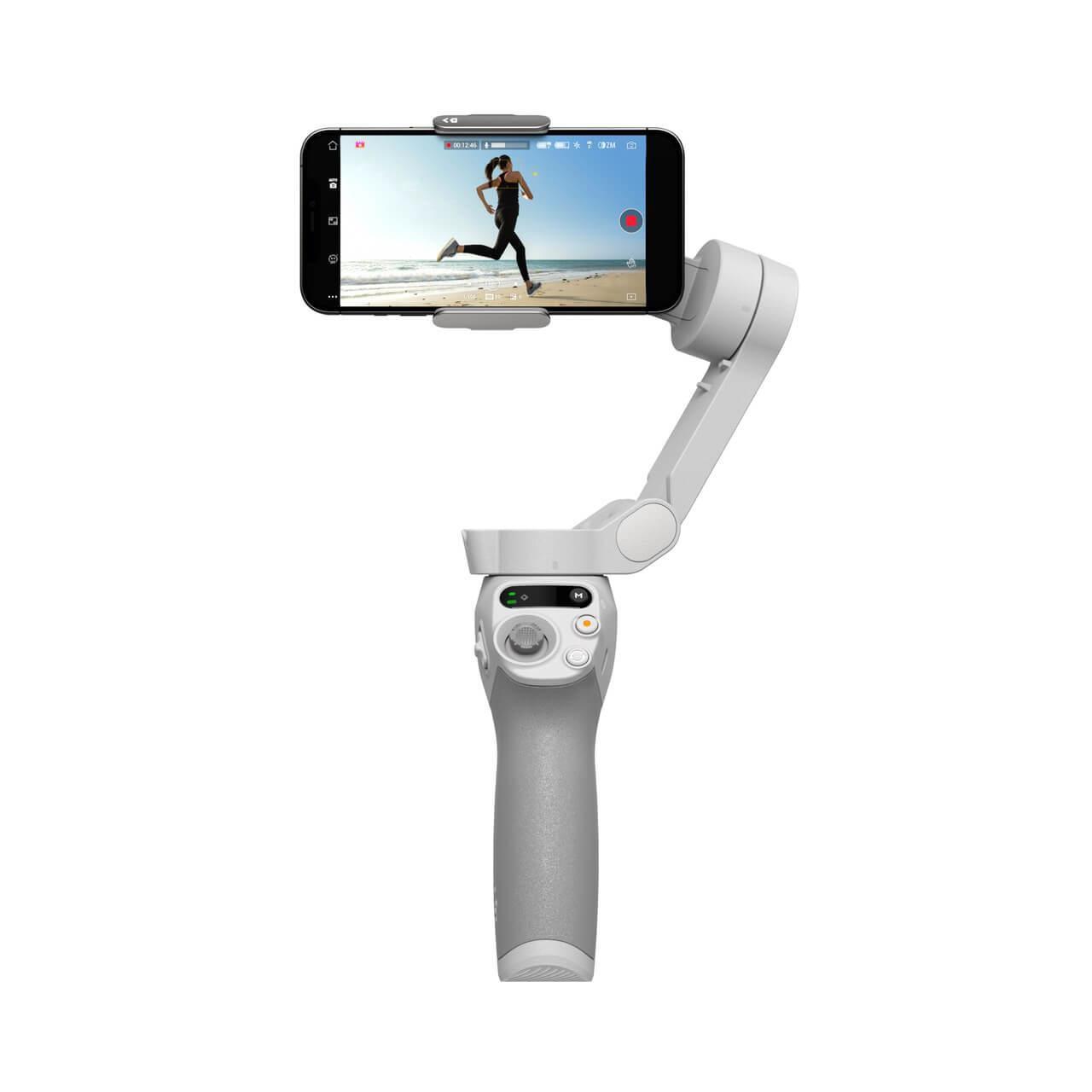 DJI Osmo Mobile SE Stabilizzatore per fotocamera per smartphone Grigio Bianco (DJI Osmo Mobile SE)