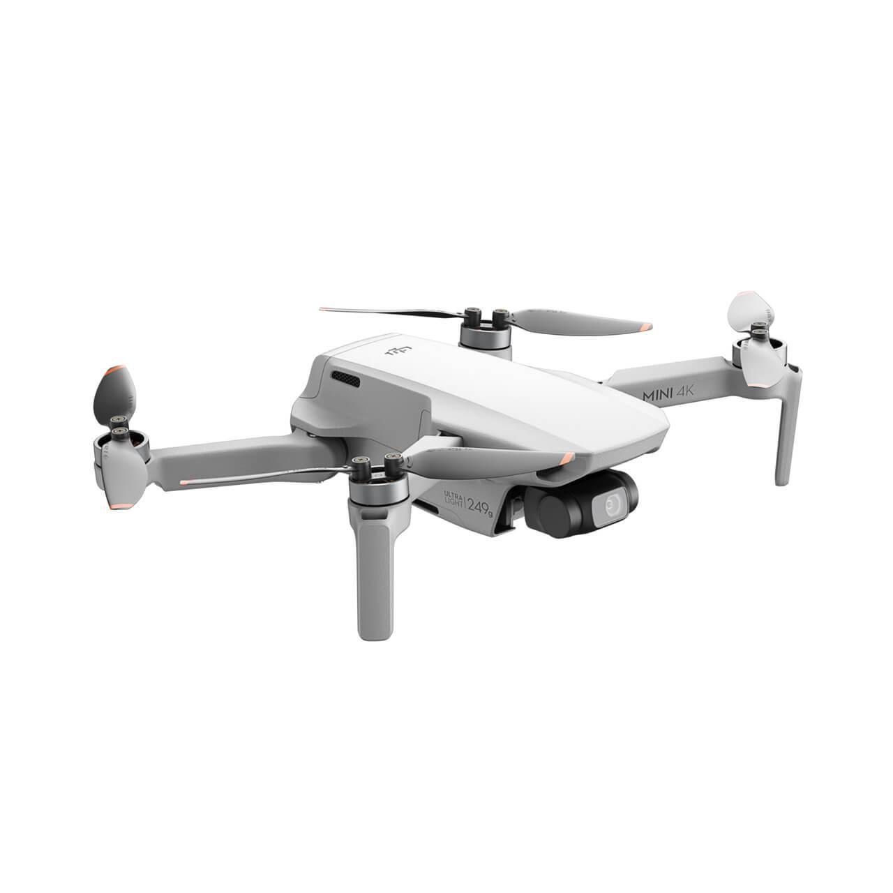 DJI Mini 4K Fly More Combo 4 rotori Quadrirotore 12 MP 3840 x 2160 Pixel 2250 mAh Grigio (DJI Mini 4K Fly More Combo)