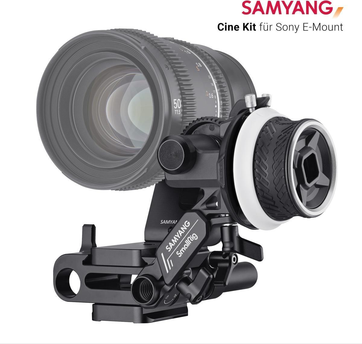 Kit cinematografico Samyang per attacco E Sony (23274)