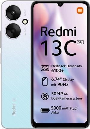 Campagna Telekom Redmi 13C 5G 128GB stellato argento (bianco)