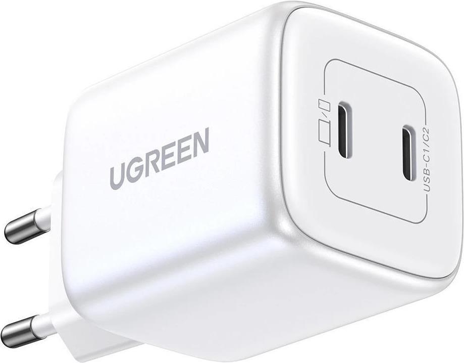 Caricabatterie doppio USB-C UGREEN Nexode 45W (25W20W) bianco (15327)