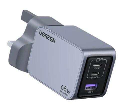 Ugreen Nexode Pro Universale Grigio AC Ricarica rapida Interno