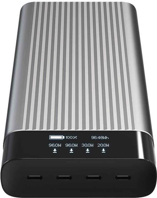 Batteria Hyper HyperJuice da 245 W USB-C 100 Wh con display OLED