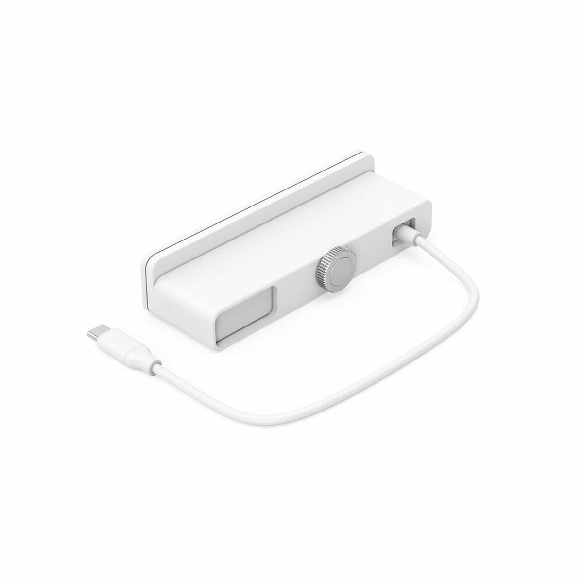 HYPER HD34A6 hub di interfaccia USB 3.2 Gen 1 3.1 Gen 1 Type-A 5 Mbit/s Bianco (HYPERDRIVE 5-IN-1 USB-C HUB FOR IMAC)